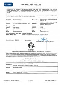 AUTHORIZATION OF MARK