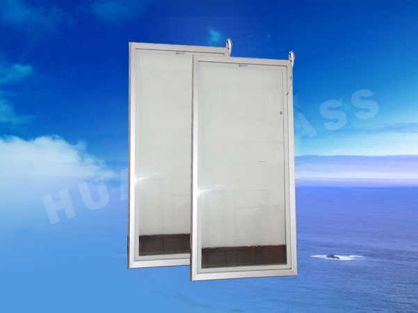 Biological medical cabinet glass door